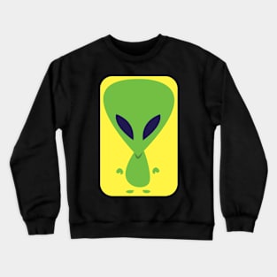 Cute little alien Crewneck Sweatshirt